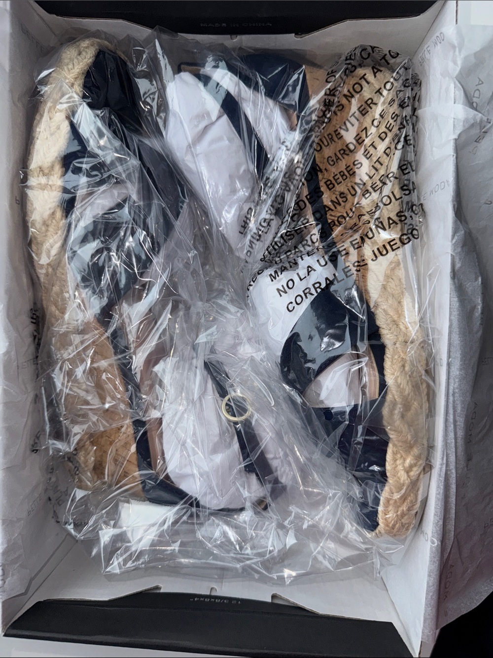 Pelle Moda Pippen Ankle Strap Wedge Slide Sandal 9.5 NIB Blue Cork Comfy Summer - Picture 10 of 10